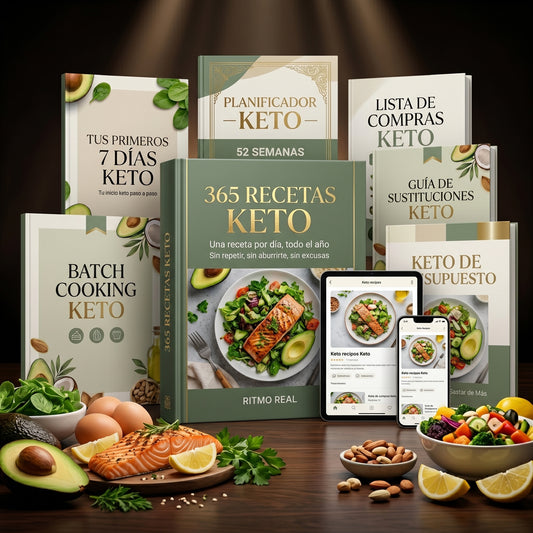 365 Recetas Keto | Una receta por día, todo el año